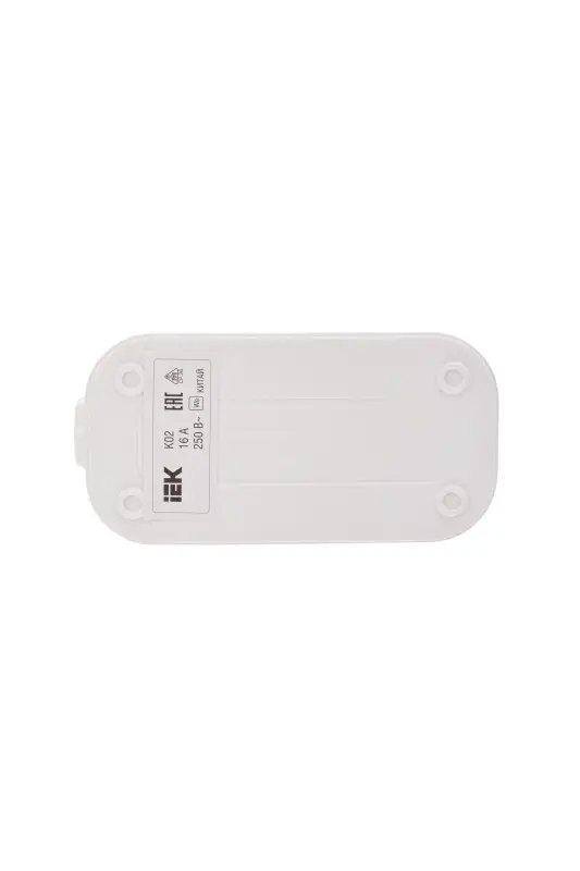 Колодка K02 2 места 2P+PE 16A CLASSIC