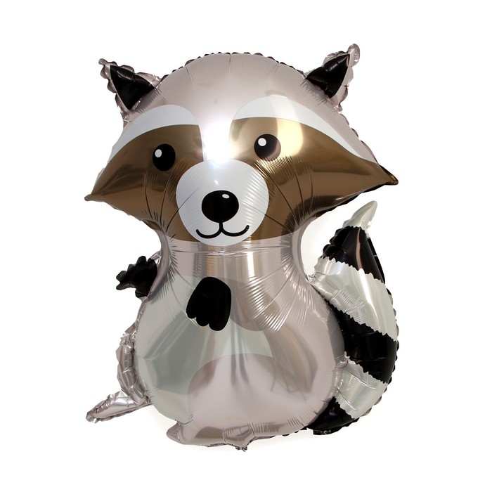 Шар фольгированный 28" &laquo;Енот&raquo;