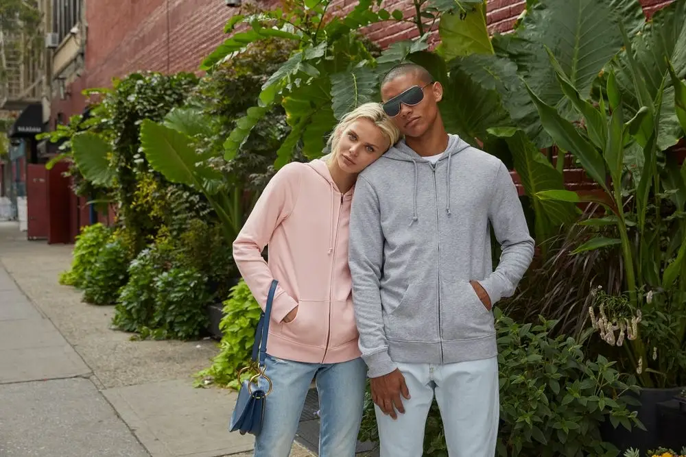 Толстовка на молнии с капюшоном женская BNC Inspire (Organic), черная, размер S Толстовка на молнии с капюшоном женская BNC Inspire (Organic), черная, размер S