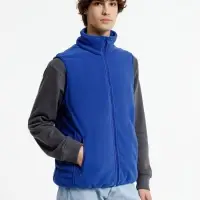 Жилет флисовый унисекс Nesse, синий, размер XL/XXL