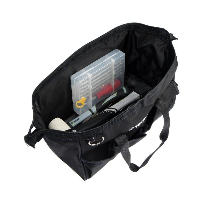 Сумка для инструментов ТУНДРА ПРОФИ, 350 х 200 х 230 мм, полиэстер 600D Сумка для инструментов ТУНДРА ПРОФИ, 350 х 200 х 230 мм, полиэстер 600D