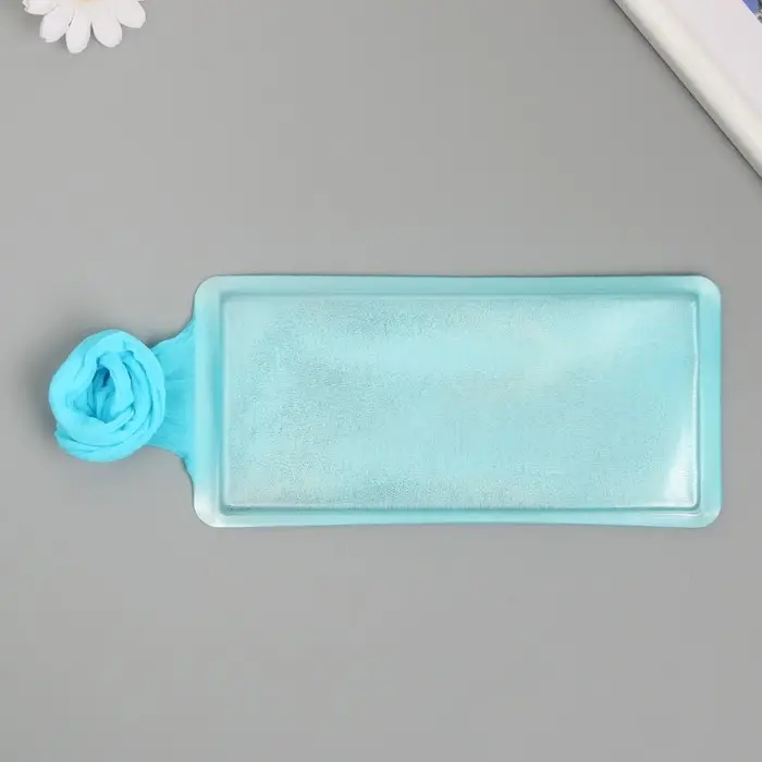 Капрон для цветов одноцветный Капрон для цветов одноцветный "Голубое озеро" 50 см