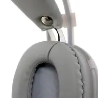 Наушники беспроводные, полноразмерные, Mybit W-33, RGB подсветка, Bluetooth 5.3, 800 мАч, Type-C, RGB подсветка, белые