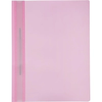 Скоросшиватель пластиковый Attache Акварель 10шт/уп глб, бир, жлт, срн, роз