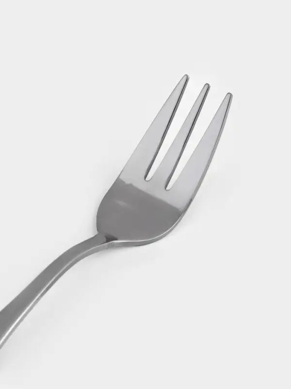 Набор вилок десертных Доляна, длина 14.2 см, толщина 2.2 мм, 410 сталь, 3 шт., нержавеющая сталь