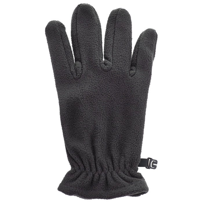 Перчатки флисовые, цвет серый, размер S-M Перчатки флисовые, цвет серый, размер S-M