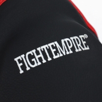 Защита голеностопа для единоборств FIGHT EMPIRE, ART, чёрно-красная, размер L