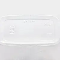 Контейнер одноразовый с крышкой, пластик, набор 10 шт., 250 мл, 10.8&times;8.2&times;4.6 см, прозрачный