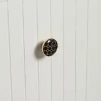 Ручка-кнопка CAPPIO, d=39 мм, цвет золото, 8 шт.