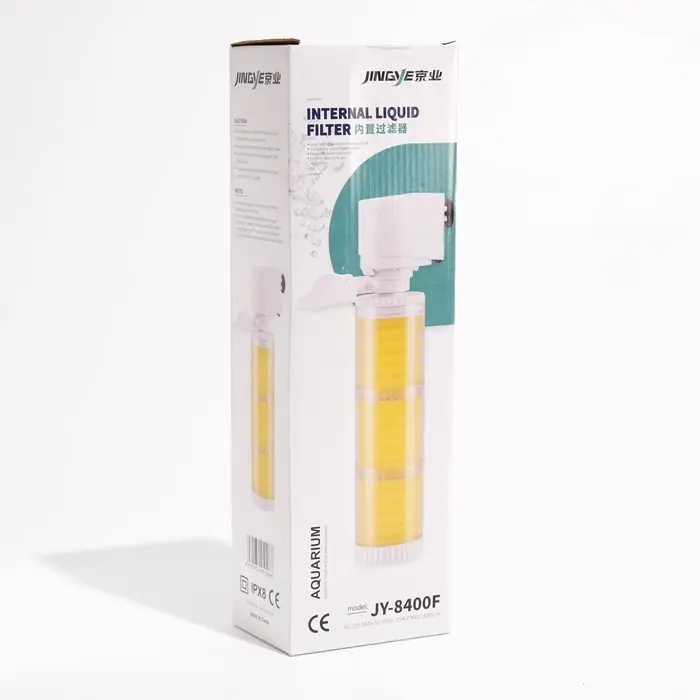 Фильтр внутренний JINGYE JY-8400F, трехсекционный, 1000 л/ч, 25 Вт