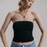 Цепь многослойная &laquo;Железное сердце&raquo;, 2 яруса, L=32 и 40 см, цвет золото