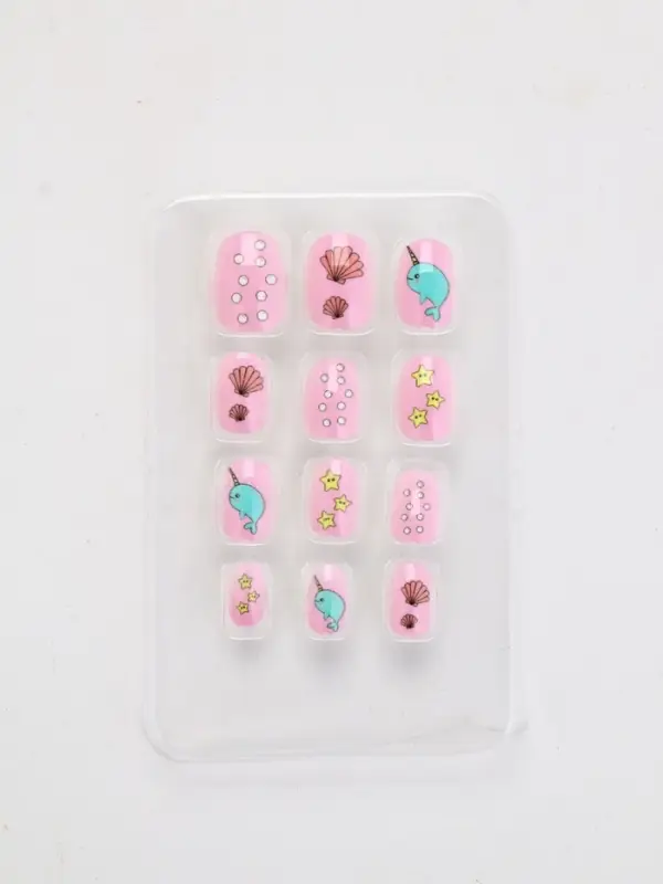 Детские накладные ногти Mermaid Dream, 12 шт.