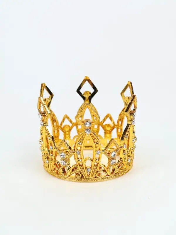 Корона для торта «Витая», цвет золото Корона для торта «Витая», цвет золото