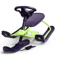 Снегокат, лимонный, фиолетовый, ТСП/ЛФ Nika Kids