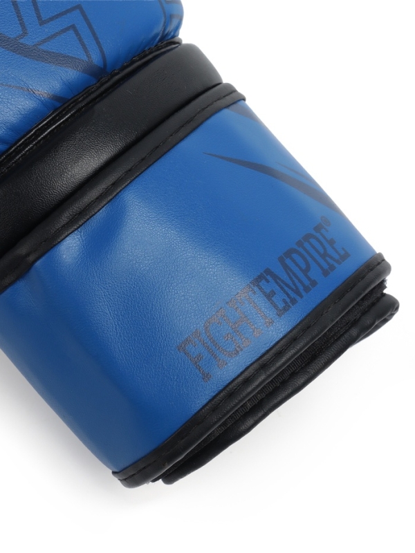 Боксерские перчатки FIGHT EMPIRE, B8102, синие, размер 12 oz