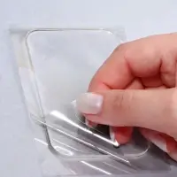 Планшет для наращивания ресниц, с клеевой поверхностью, 9&times;5.5&times;0.2 см