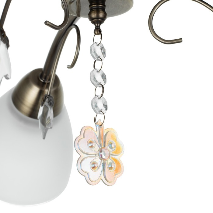 Люстра Люстра "Оливия" 3x40Вт E27 бронза 45х43х20 см