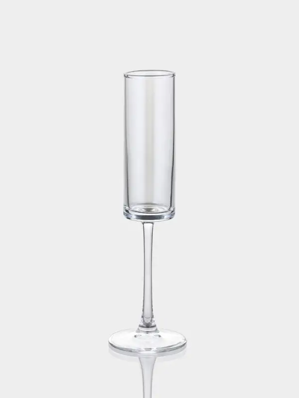 Набор бокалов для шампанского Just for you, 180 мл, 2 шт., 7×24 см, стекло, прозрачный