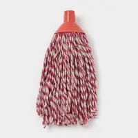 Насадка для швабры веревочная Доляна, х/б 300 г, длина нити 33 см, МИКС