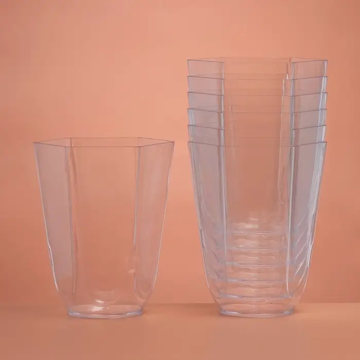 Форма пластиковая одноразовая для фуршета «Грааль», 100 мл, прозрачная