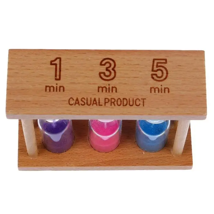 Часы песочные &laquo;Кальт&raquo;, на 1, 3, 5 минут, 3&times;9 см