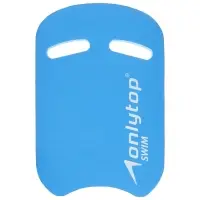 Доска для плавания ONLYTOP, 44&times;28&times;3.3 см, голубая