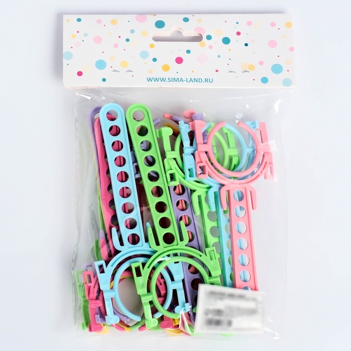 Многофункциональный держатель для шара, набор 15 шт., цвет МИКС Многофункциональный держатель для шара, набор 15 шт., цвет МИКС