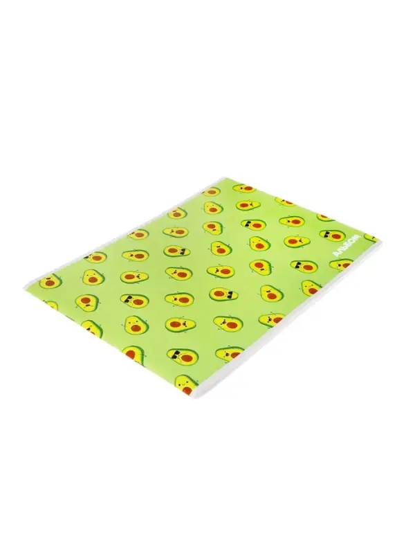 Альбом для рисования Calligrata &laquo;Авокадо&raquo; А4, 40 листов, на скрепке, плотность листов 100 г/м&sup2;, обложка из мелованного картона