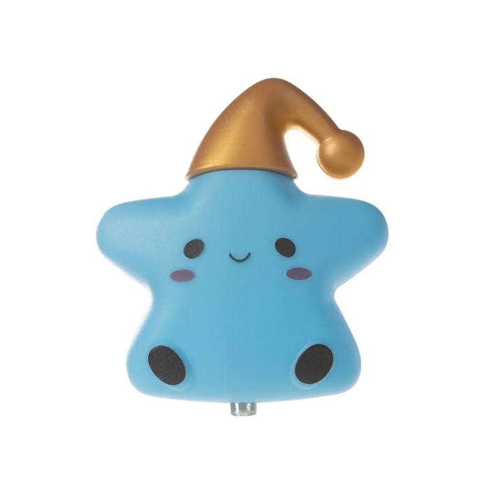 Ночник «Звездочка в колпаке» 1Вт LED синий 6,5х8х8,5см