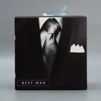 Коробка подарочная складная, упаковка, «Джентельмену», 18 х 18 х 18 см Коробка подарочная складная, упаковка, «Джентельмену», 18 х 18 х 18 см