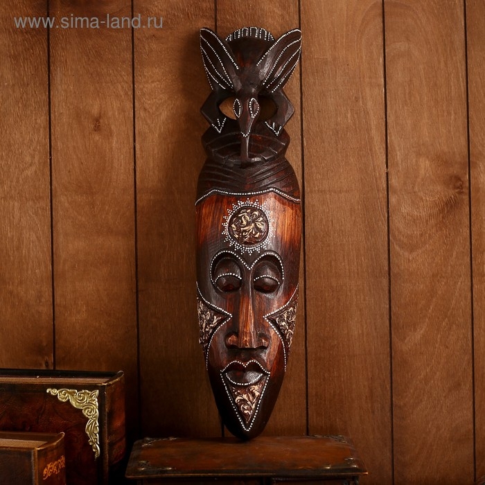 Маска дерево Маска дерево "Абориген" 50х14х5 см