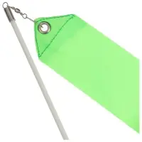 Лента для художественной гимнастики с палочкой Grace Dance, 2 м, цвет зелёный