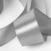 Лента атласная, 20 мм, 23&plusmn;1 м, серая №59