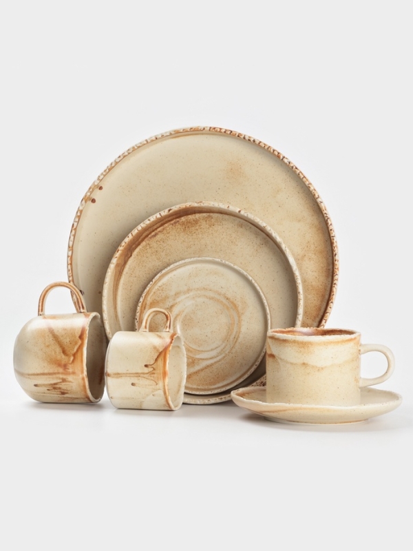 Тарелка глубокая Magistro Тарелка глубокая Magistro "Organic brown" 21,5х21,3х5,1 см