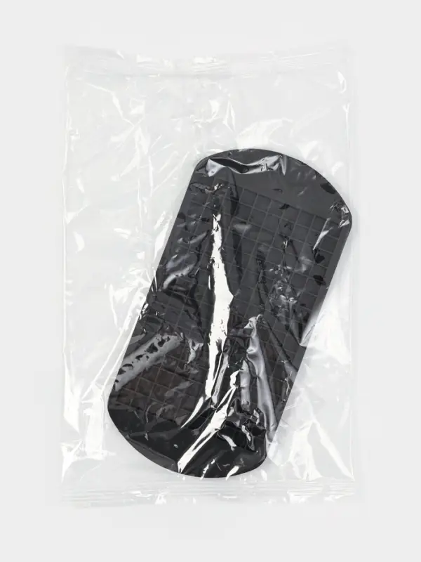 Форма для льда, 24x12 см, 160 ячеек, цвет черный