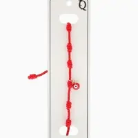 Браслет-оберег &laquo;Красная нить&raquo; узел с глазиком, цвет красно-белый