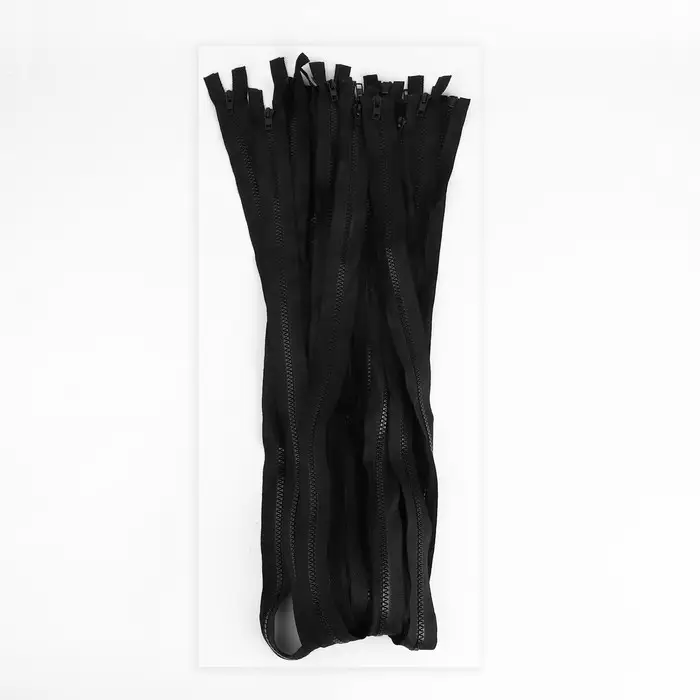 Молния «Трактор», №5, разъёмная, 2 замка, замки автомат, 100 см, чёрная