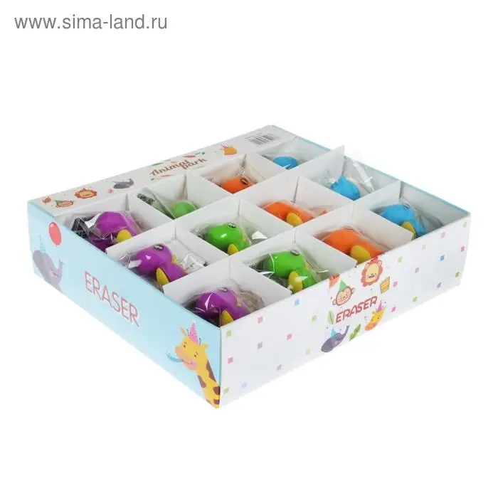 Ластик фигурный «Динозаврик», МИКС (штрихкод на штуке) Ластик фигурный «Динозаврик», МИКС (штрихкод на штуке)