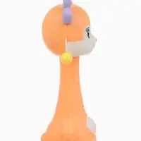 Погремушка-прорезыватель &laquo;Оленёнок Софи&raquo; 2 в 1, от 3 мес. оранжевый/фиолетовый