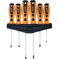 Набор отверток  Point , CrV SPARTA (11782)