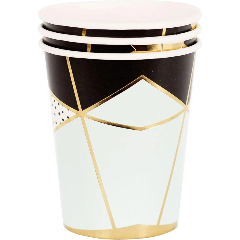 Стакан одноразовый бумажный одноразов Мятная Роскошь 250мл 6шт/G,1502-4342