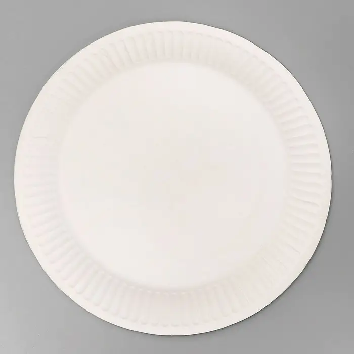 Тарелка одноразовая бумажная «Пироженки», 18 см