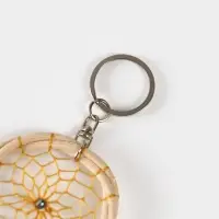 Брелок "Ловец снов" 17 см, цв. медный Брелок "Ловец снов" 17 см, цв. медный