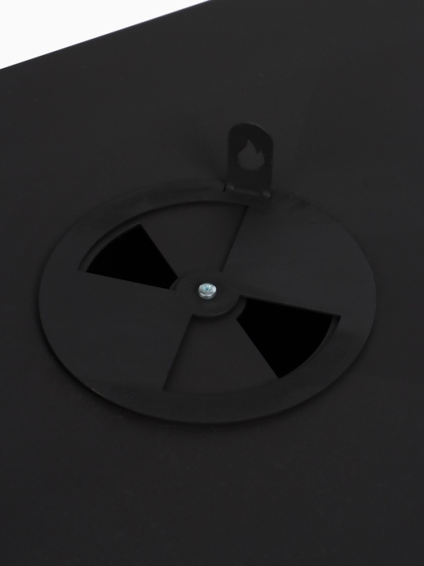 Мангал GrilMe MAX, 35 х 115 х 83 см, сталь 2 мм, термометр, 2 полки, колёса