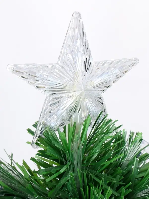 Ёлка светодиодная &laquo;Галактика&raquo; 180 см, диаметр нижнего яруса 90 см, 220 ПВХ веток, мигание, свечение белое/синие