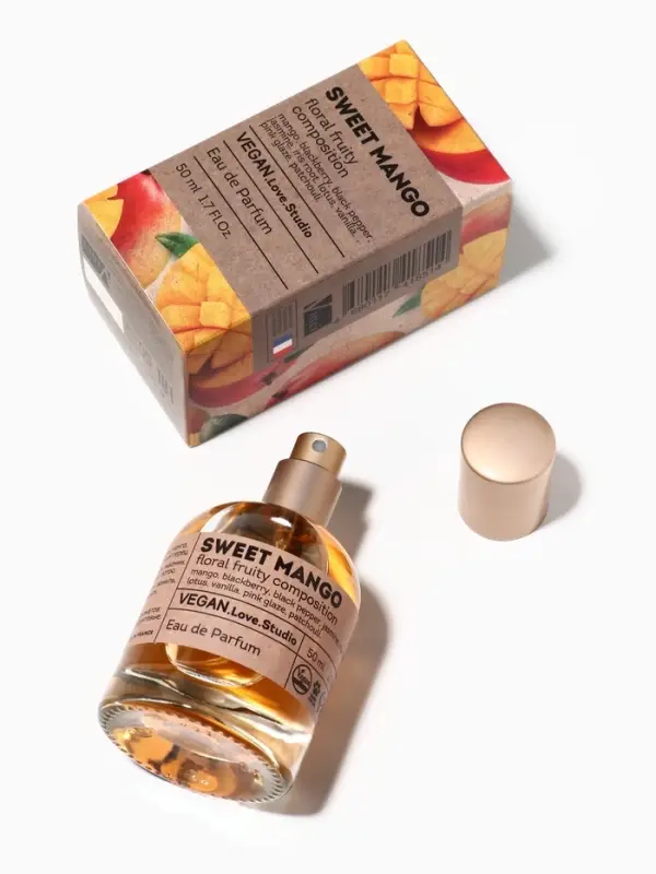 Парфюмерная вода женская Vegan Love Studio Sweet Mango, 50 мл (по мотивам Mango Skin (Vilhelm Parfumerie)