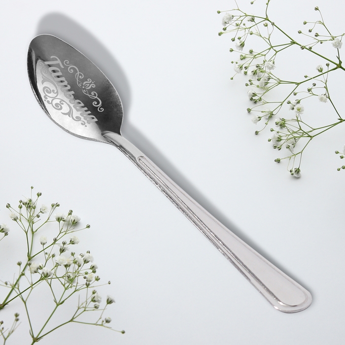 Ложка именная на открытке «Татьяна», 3 х 14 см. Ложка именная на открытке «Татьяна», 3 х 14 см.