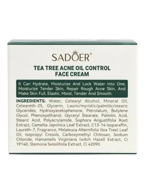 Крем против акне SADOER, 50 г
