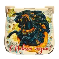 Подарок в картонной упаковке ПОДКОВА БЕЛАЯ 1000 гр