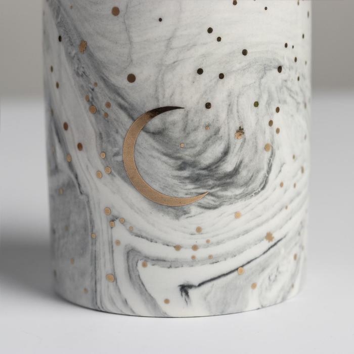 Горшок для цветов с тиснением, «Луна», 8 х 9.5 см Горшок для цветов с тиснением, «Луна», 8 х 9.5 см